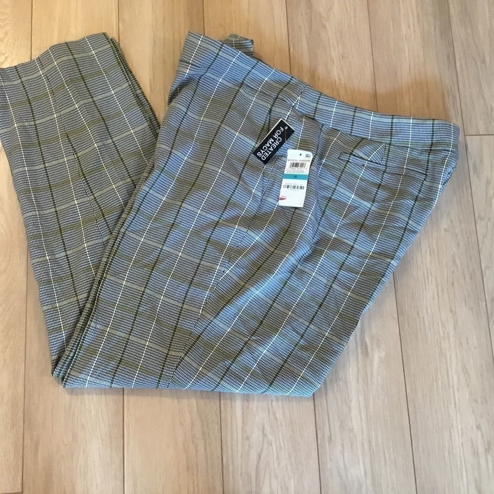 NWT. Bar III/Kasper Straight Leg Dress Slacks 16